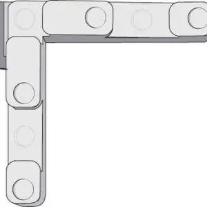 CORNER NO MITRE WINDOW #3075