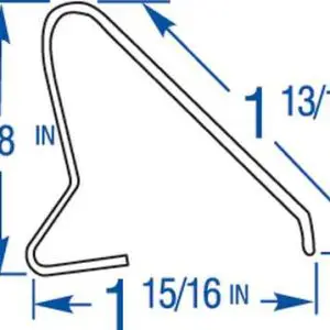 TENSION SPRING<br>FOR SCREEN FRAME<br>25 PACK #2680