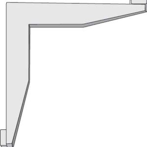 CORNER KEY<br>NYLON<br> NON HANDED<br>20 PACK #2808