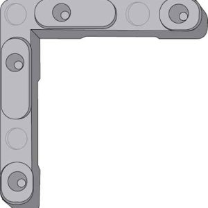 CORNER KEY<br>DIE CAST<br> NON HANDED<br>10 PACK #2836