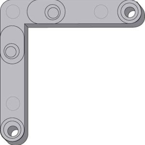 CORNER KEY<br>DIE CAST<br> NON HANDED<br>10 PACK #2866