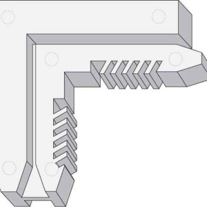 CORNER KEY<br>NYLON<br> NON HANDED<br>20 PACK #3622