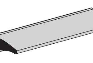 GLASS GLAZING SPLINE<BR> DROP IN GRAY