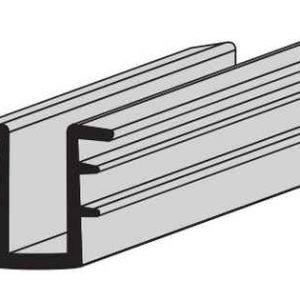 GLASS GLAZING SPLINE<br> "U" CHANNEL