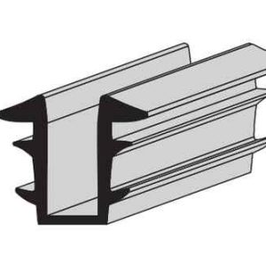 GLASS GLAZING SPLINE<br> "U" CHANNEL