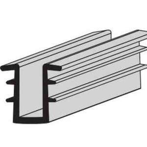 GLASS GLAZING SPLINE<br> "U" CHANNEL