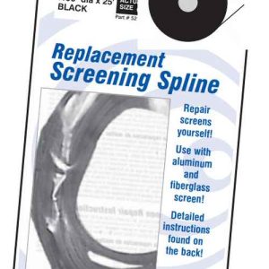 SCREEN SPLINE SERRATED VINYL