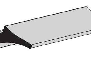 GLASS GLAZING SPLINE<BR> DROP IN GRAY