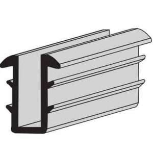 GLASS GLAZING SPLINE<br> "U" CHANNEL