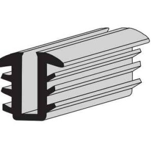 GLASS GLAZING SPLINE<br> "U" CHANNEL