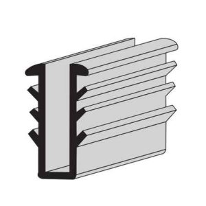 GLASS GLAZING SPLINE<br> "U" CHANNEL
