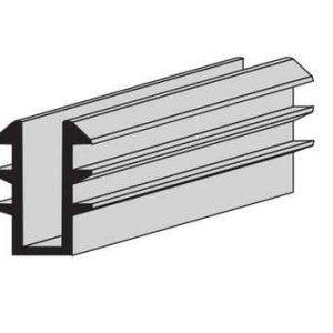 GLASS GLAZING SPLINE<br> "U" CHANNEL
