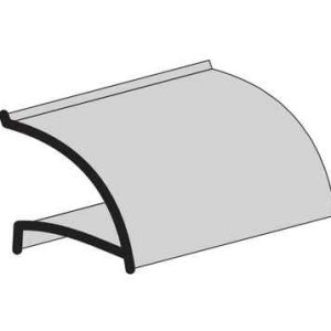 GLASS SPLINE<br> RIGID VINYL SNAP-IN<br> 96" 25 PER PACK