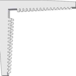 CORNER KEY<br>NYLON<br> NON HANDED