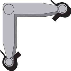 CORNER KEY<br>DIE CAST<br>NON HANDED