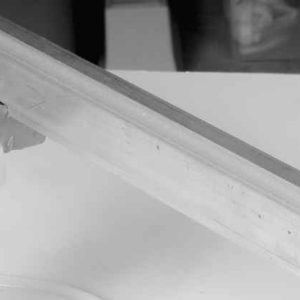 SCREEN FRAME<br> 5/16" X 1-3/8"<br> WITH REVERSE FLANGE<br> EXTRUDED