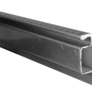 SCREEN FRAME<br> 3/8" X 1" 96"<br> WITH REVERSE FLANGE<br> ROLLED .020 GAUGE