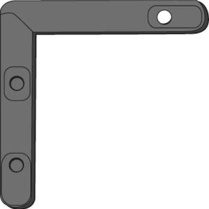 CORNER KEY<br>DIE CAST<br>HANDED