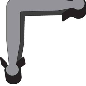 CORNER KEY NON HANDED SCREEN DIE CAST #3678