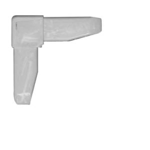 SCREEN CORNER NO-MITRE<br> WHITE ONLY