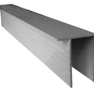 SCREEN FRAME<br> 1" X 1" X 192"<br> TOP CHANNEL .050 GAUGE