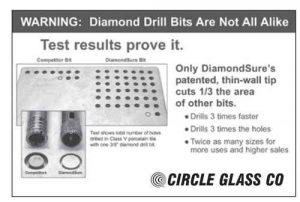 DIAMOND ELECTROPLATED DRILL BIT 1/8" I PACK #7201