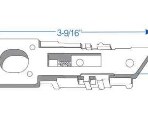 TILT LATCH Handed WHITE 5 PACK L-7810 R-7812