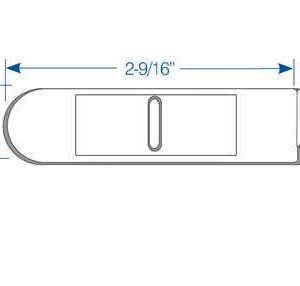 TILT LATCH LEFT HAND WHITE 5 PACK #7822