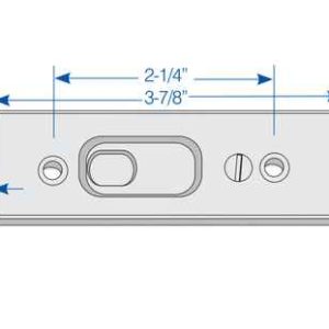 TILT LATCH HANDED WHITE DIE CAST 5 PACK L-7864 R-7866
