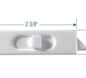 TILT LATCH LEFT HAND WHITE 5 PACK #7865