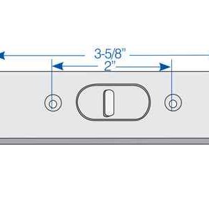 TILT LATCH LEFT HAND WHITE 5 PACK #7872