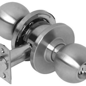 CYLINDRICAL KNOBSET<br> GRADE 2 SOLID CAST<br> 1 PACK #9106