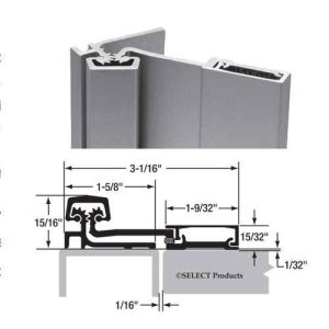 FULL SURFACE<br> GEARED CONTINUOUS HINGE