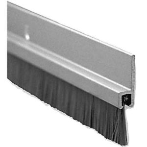 SWEEP EXTRUDED<BR> ALUMINUM<BR> 7/8" WOOL BRUSH<BR> 1 PACK