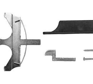 SLIDING PATIO<br>SCREEN DOOR<br>HANDLE KIT<br>BLACK 1 PACK #0176