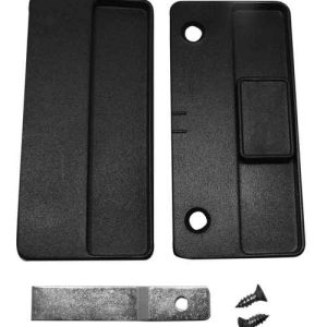 SLIDING PATIO<br>SCREEN DOOR<br>HANDLE KIT<br>BLACK 1 PACK #0225