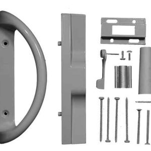 SLIDING PATIO<br>SCREEN DOOR<br>HANDLE KIT<br>WHITE 1 PACK #2587