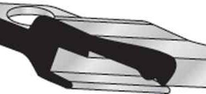 DOOR PANEL CLIP<br>SELF LOCKING<br>ALUMINUM