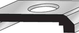 DOOR PANEL CLIP<br>ALUMINUM