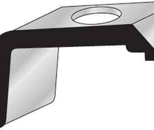 DOOR PANEL CLIP<br>ALUMINUM