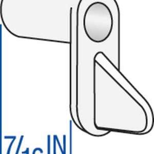 SWIVEL FRAME CLIP<br>NYLON<br>7/16"