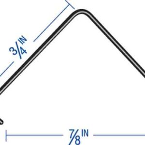 WINDOW FRAME<br>SPRING INSERT CLIP<br>25 PACK #2888