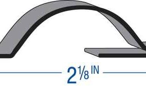 TENSION SPRING<br>FOR SCREEN FRAME<br>3/16" SLIP ON