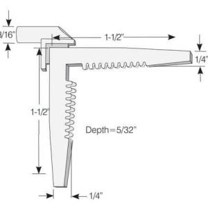 TILT KEY<br>NYLON<br> NON HANDED<br>20 PACK #2911