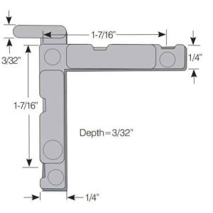 TILT KEY<br>DIE CAST<br> HANDED