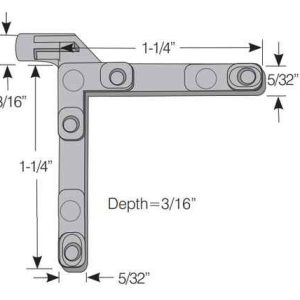 TILT KEY<br>DIE CAST<br> NON HANDED<br>10 PACK #2945