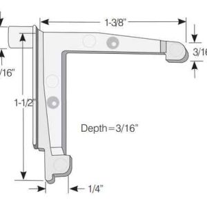 TILT KEY<br>NYLON<br> NON HANDED<br>20 PACK #2995