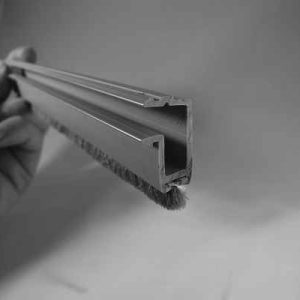 SLIDING PATIO<br>SCREEN DOOR<br>PILE HOLDER<br>NYLON BLACK 96"<br> 1 PACK #3494