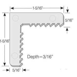 CORNER KEY<br>NYLON<br> NON HANDED