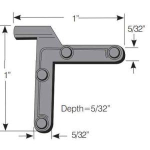 TILT KEY<br>DIE CAST<br> NON HANDED<br>10 PACK #3723